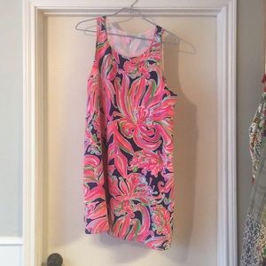 Lilly Pulitzer Shift Dress -100% silk